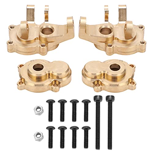 Ylwxzenith Durably Brass Rear Axle Seating Upgrade for Yikong 4103/4102/4082 and Other 1/10 RC Cars, Golden Heavy Duty Accessory, Improves Performance and Stability Ylwxzenith Durably Brass Rear Axle Seating Upgrade for Yikong 4103/4102/4082 and Other 1/10 RC Cars, Golden Heavy Duty Accessory, Improves Performance and Stability von Ylwxzenith