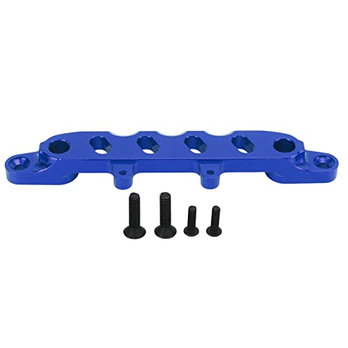 Ylwxzenith Metal Front Mount Stand for SCX6 JLU WRANG LER 1/6 RC Car, Lightweight Aluminum Alloy, Installation, Enhances Stability, CNC Machined for Accurate Fit (Dark Blue) von Ylwxzenith