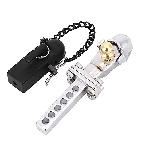 Ylwxzenith RC -Metall -Schädel -Schädel -Muster -Anhänger -Hakenanschluss für EIN 4 1/10 RC -Automodell, ausgezeichnete Qualitätsdauer, Installation, verbessert das Erscheinungsbild des RC (Silver) von Ylwxzenith