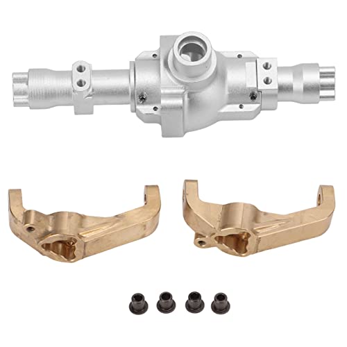 Ylwxzenith Verbessertes 1/10 RC Crawler Accessoires Kit, Aluminiumcenter -Gehäuse mit Messing Front C Hub Caster Mounts, kompatibel mit GEN8 II, Verbesserung der Stabilität und Haltbarkeit Ylwxzenith Verbessertes 1/10 RC Crawler Accessoires Kit, Aluminiumcenter -Gehäuse mit Messing Front C Hub Caster Mounts, kompatibel mit GEN8 II, Verbesserung der Stabilität und Haltbarkeit von Ylwxzenith