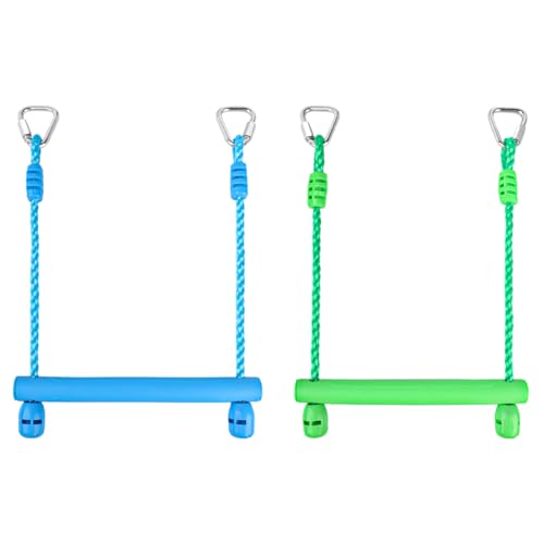 Ymeibe Kids Ninja Monkey Bars - Trapezschaukelstangen für Ninja Hindernisparcours Aufsätze (Kunststoff Monkey Bars) von Ymeibe