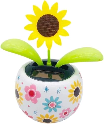 Sonnenblume Solarbetriebenes Tanzendes Solar-Spielzeug, solarbetriebenes schwingendes animiertes Tänzerspielzeug, Büro, Schreibtisch, Auto-Dekoration für Auto, Solar-Strom-Kits, lustige Ornamente Sonnenblume Solarbetriebenes Tanzendes Solar-Spielzeug, solarbetriebenes schwingendes animiertes Tänzerspielzeug, Büro, Schreibtisch, Auto-Dekoration für Auto, Solar-Strom-Kits, lustige Ornamente von Ymhapp