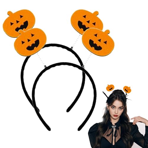 Ymxil 2 Stück Halloween Kürbis Haarreif, Halloween Haarschmuck Kürbis Kostüm Accessories Glitzer Orange Stirnband Haarreifen für Damen Mädchen Festival Geburtstag Party Zubehör Ymxil 2 Stück Halloween Kürbis Haarreif, Halloween Haarschmuck Kürbis Kostüm Accessories Glitzer Orange Stirnband Haarreifen für Damen Mädchen Festival Geburtstag Party Zubehör von Ymxil