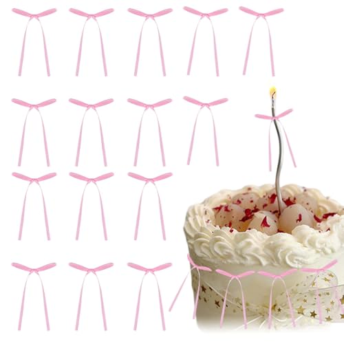 20 Stück hellrosa Schleifenkuchenaufsätze, Kuchendekorationen für Babyparty, Kuchendekorationen für Kindergeburtstag, Hochzeit, Party, Hochzeitstag, Kuchendekorationen 20 Stück hellrosa Schleifenkuchenaufsätze, Kuchendekorationen für Babyparty, Kuchendekorationen für Kindergeburtstag, Hochzeit, Party, Hochzeitstag, Kuchendekorationen von Ynkkvre