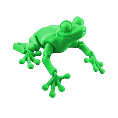 3D-gedruckte Tiere, 3D-gedruckte Spielzeuge - Froschspielzeug mit beweglichen Gelenken | Drehbares Zappelspielzeug für Erwachsene, Zappelfrosch 3D-gedruckt, bewegliches Spielzeug 3D-gedruckte Tiere, 3D-gedruckte Spielzeuge - Froschspielzeug mit beweglichen Gelenken | Drehbares Zappelspielzeug für Erwachsene, Zappelfrosch 3D-gedruckt, bewegliches Spielzeug von Ynnhik