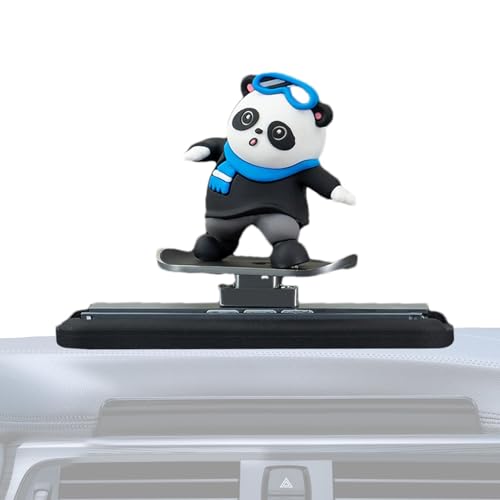 Armaturenbrett Ornamente für Armaturenbrett, Armaturenbrett Dekorationen | Skateboarding Bear Auto Anime Figur,Auto-Schwingverzierungen, Armaturenbrett-Zubehör, Autoinnenraum für Zuhause/Tisch Armaturenbrett Ornamente für Armaturenbrett, Armaturenbrett Dekorationen | Skateboarding Bear Auto Anime Figur,Auto-Schwingverzierungen, Armaturenbrett-Zubehör, Autoinnenraum für Zuhause/Tisch von Ynnhik