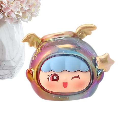 Cartoon-Figur, niedliche Figur | Miniaturfiguren - Miniatur-Constellation Fantasy-Serie Granulat Niedliche Puppe, trendige Sammlerstück von Ynnhik