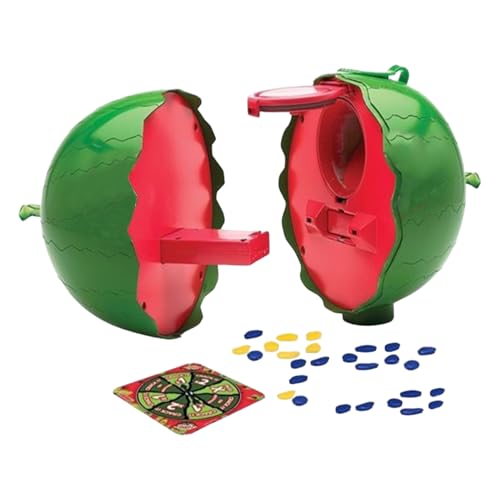 Crack melonn Set - lustiges Spielspiel, Spielzeug Break -Mechanismus | Lebendiges Wassermelonen -Puzzle, Gruppenherausforderung, perfekte Familienversammlungen, Picknick im Freien, leichte tragbare von Ynnhik