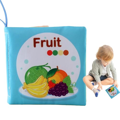 Crinkle Bücher, Stoff-Bücher - Crinkle Kautbar, waschbar,Reißfest hohen Kontrast, Stoffaktivität Crinkle Soft Bücher Reißsicher für Zähne Crinkle Bücher, Stoff-Bücher - Crinkle Kautbar, waschbar,Reißfest hohen Kontrast, Stoffaktivität Crinkle Soft Bücher Reißsicher für Zähne von Ynnhik