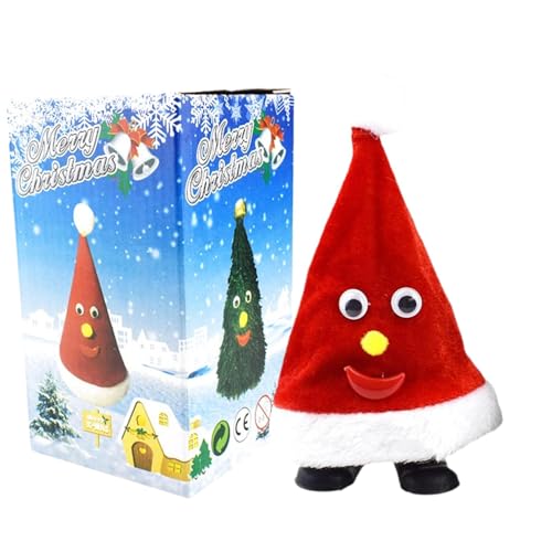 Elektrischer Weihnachtshut,Tanzender Weihnachtshut - Schwingende elektrische | Entzückende zitternde interaktive Weihnachtshut für Weihnachten Neujahrsfeiern Elektrischer Weihnachtshut,Tanzender Weihnachtshut - Schwingende elektrische | Entzückende zitternde interaktive Weihnachtshut für Weihnachten Neujahrsfeiern von Ynnhik