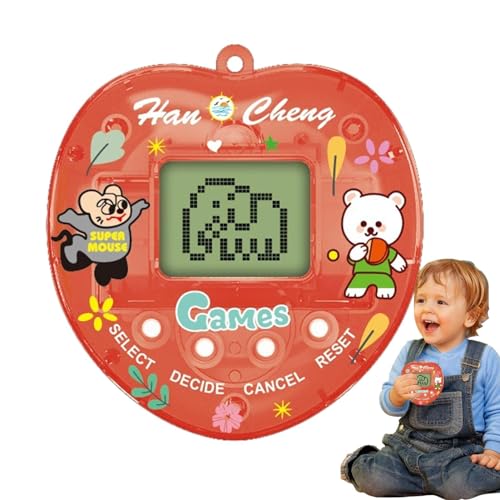 Elektronische Haustierspielmaschine,Digitales Haustier-Mini-Spiel | Elektronischer digitaler Schlüsselanhänger für Haustiere mit 168 Haustieren,Nostalgische virtuelle elektronische digitale Haustiere Elektronische Haustierspielmaschine,Digitales Haustier-Mini-Spiel | Elektronischer digitaler Schlüsselanhänger für Haustiere mit 168 Haustieren,Nostalgische virtuelle elektronische digitale Haustiere von Ynnhik