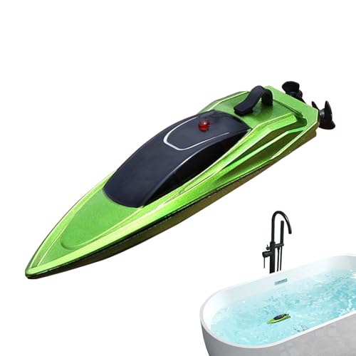 Fernboot, Elektroboot - Kleines ferngesteuertes Bootspielzeug | Drahtloses ferngesteuertes Bootsfahrzeug für Kinder, Spielzeug-Wasserboot für Pools und Seen mit wasserdicht, wiederaufladbar Fernboot, Elektroboot - Kleines ferngesteuertes Bootspielzeug | Drahtloses ferngesteuertes Bootsfahrzeug für Kinder, Spielzeug-Wasserboot für Pools und Seen mit wasserdicht, wiederaufladbar von Ynnhik