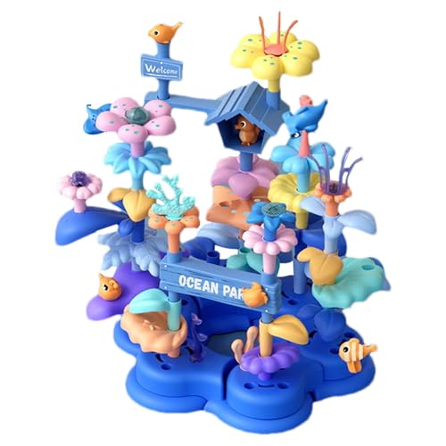 Gartenset für Kinder, Blumengartenspielzeug | Vorschulkinder Baumeister 61pcs Blumengeräte | Spielzeug-Kits, STEM-Spielzeug für Kleinkinder, multifunktionale Blumen- & Mädchenspielzeug für die Familie Gartenset für Kinder, Blumengartenspielzeug | Vorschulkinder Baumeister 61pcs Blumengeräte | Spielzeug-Kits, STEM-Spielzeug für Kleinkinder, multifunktionale Blumen- & Mädchenspielzeug für die Familie von Ynnhik
