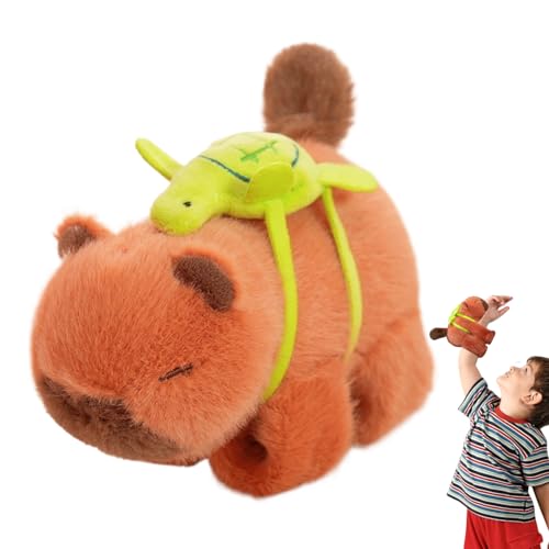Gefülltes Slap Armband, Plüsch – Capybara – Wrap, Plüsch – Capybara voller Armband | Bequemer Schnappmechanismus, Umarmungspuppe für den ersten Geburtstag von Ynnhik