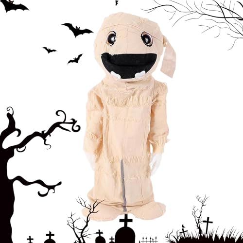 Halloween Mummy Toys, Halloween Mumie Decor,Indoor Horrormutter Figurmodell | Halloween-Dekoration mit Sound, gruselige Sammlung Mumie Figur für Halloween Halloween Mummy Toys, Halloween Mumie Decor,Indoor Horrormutter Figurmodell | Halloween-Dekoration mit Sound, gruselige Sammlung Mumie Figur für Halloween von Ynnhik