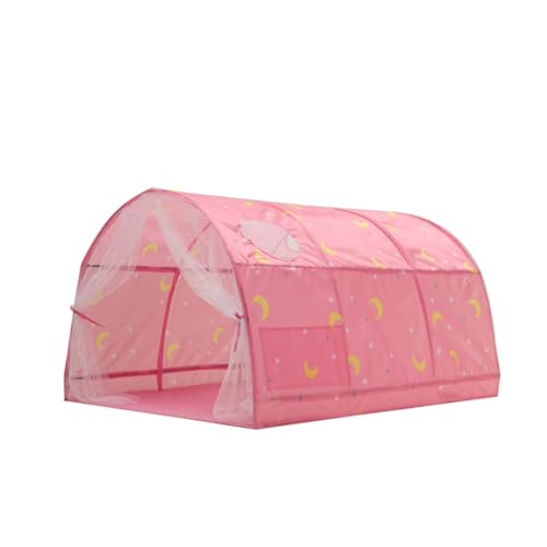 Kinderzelt – Cottage De Playhouse Indoor-Spielzelt, zusammenklappbar, Zeltvorhang zum Schlafen, einfache Konfiguration des Playhouse, geräumig, atmungsaktiv für Kinder Kinderzelt – Cottage De Playhouse Indoor-Spielzelt, zusammenklappbar, Zeltvorhang zum Schlafen, einfache Konfiguration des Playhouse, geräumig, atmungsaktiv für Kinder von Ynnhik