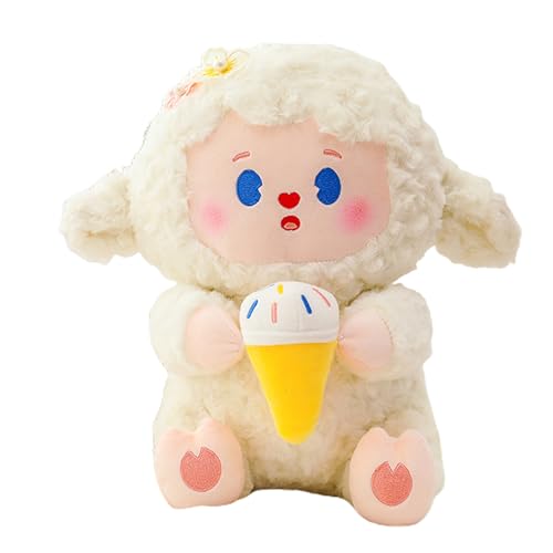 Kissen-Spielzeug-Lampe, Stoff Lamm Plüsch | Cartoon Soft Lamb Plüschspielzeug | Umarmung basierte Kissendekorationen, multifunktionale tragbare dekorative Auto-interne Dekoration, das Spielzeugschaf Kissen-Spielzeug-Lampe, Stoff Lamm Plüsch | Cartoon Soft Lamb Plüschspielzeug | Umarmung basierte Kissendekorationen, multifunktionale tragbare dekorative Auto-interne Dekoration, das Spielzeugschaf von Ynnhik