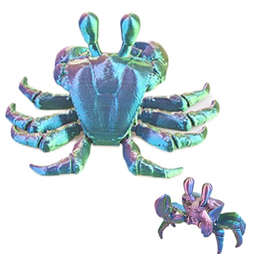 Krabben-Actionfigur, Krabben-Figur- - 3D-Druck-Krabbenspielzeug,Kreatives Action-Tiermodell-Ornament Entdecken Sie Ihre Kreativität mit Dieser entzückenden Krabben-Spielzeugfigur – eine unterhalt Krabben-Actionfigur, Krabben-Figur- - 3D-Druck-Krabbenspielzeug,Kreatives Action-Tiermodell-Ornament Entdecken Sie Ihre Kreativität mit Dieser entzückenden Krabben-Spielzeugfigur – eine unterhalt von Ynnhik