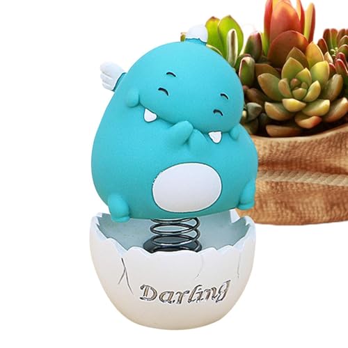 Lustige Tier Schreibtisch-Statuen, Miniatur-Tierfiguren - Harz Figur Dashboard Dekoration Bobble Head Spielzeug - Autoinnenraum, Dinosaurier Elefanten Froschbär Wohnkultur für Auto-Armaturenbrett Lustige Tier Schreibtisch-Statuen, Miniatur-Tierfiguren - Harz Figur Dashboard Dekoration Bobble Head Spielzeug - Autoinnenraum, Dinosaurier Elefanten Froschbär Wohnkultur für Auto-Armaturenbrett von Ynnhik
