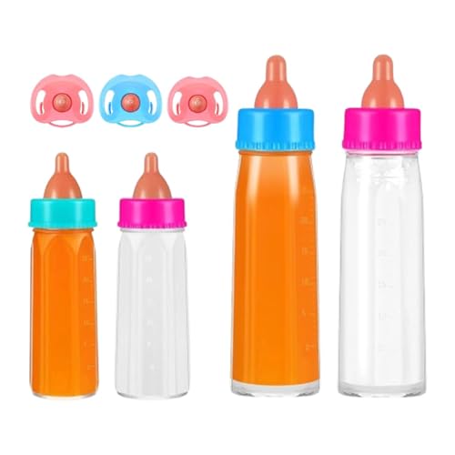 Lustige Verschwundene Milch - Lustige Verschwundene Milchflasche, Farbenfrohes Accessoires | Engagiertes Fütterungsset, Kreatives Puppenspiel, Sicher Und Langlebig, Perfekt Für Kleinkinder, Verbessert Lustige Verschwundene Milch - Lustige Verschwundene Milchflasche, Farbenfrohes Accessoires | Engagiertes Fütterungsset, Kreatives Puppenspiel, Sicher Und Langlebig, Perfekt Für Kleinkinder, Verbessert von Ynnhik