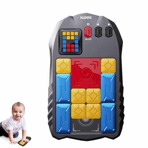 Metall Teaser Puzzle - Knifflige Mind Games, Compact Brain Challenge | Leichtes faszinierendes Design, Mehrzweckfähigkeiten, effiziente logische Übungen, Soft Easy Finish, tragbares praktisches Kit fü von Ynnhik