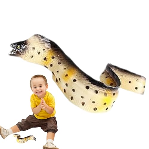 Muräne Spielzeug, Aal Spielzeug, Simuliertes Meerestierspielzeug, Kleines Tiermodell, Ornament mit realistischen Tierfiguren, pädagogisches kognitives Spielzeug für Jungen, Mädchen Muräne Spielzeug, Aal Spielzeug, Simuliertes Meerestierspielzeug, Kleines Tiermodell, Ornament mit realistischen Tierfiguren, pädagogisches kognitives Spielzeug für Jungen, Mädchen von Ynnhik