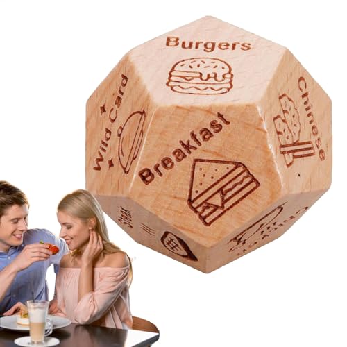 Paar Datierung Würfel - Jahrestag Würfel Geschenk für Paare, niedliche Muster Abendessen entscheidet Würfel für Halloween, Geburtstag, Weihnachten, Valentinstag und Jubiläumsgeschenk Paar Datierung Würfel - Jahrestag Würfel Geschenk für Paare, niedliche Muster Abendessen entscheidet Würfel für Halloween, Geburtstag, Weihnachten, Valentinstag und Jubiläumsgeschenk von Ynnhik