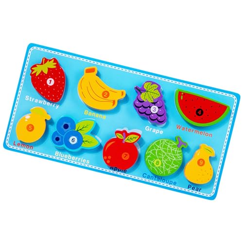 Passende Puzzle für Kleinkinder, passendes Puzzle-Spielzeug | Cartoon-Form passende Spielzeug Kleinkind Puzzle aus Holz - Verbesserung der Hand-Auge-Koordination für Jungen und Mädchen Passende Puzzle für Kleinkinder, passendes Puzzle-Spielzeug | Cartoon-Form passende Spielzeug Kleinkind Puzzle aus Holz - Verbesserung der Hand-Auge-Koordination für Jungen und Mädchen von Ynnhik