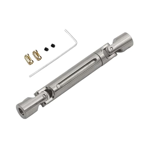 RC Auto Antriebswelle,Auto Antriebswelle | Präzision konstruierte Antriebswelle für LKW,Führungstransmission, 1/12 Metallantriebswellen, Wellenersatzteile für die meisten Autos RC Auto Antriebswelle,Auto Antriebswelle | Präzision konstruierte Antriebswelle für LKW,Führungstransmission, 1/12 Metallantriebswellen, Wellenersatzteile für die meisten Autos von Ynnhik