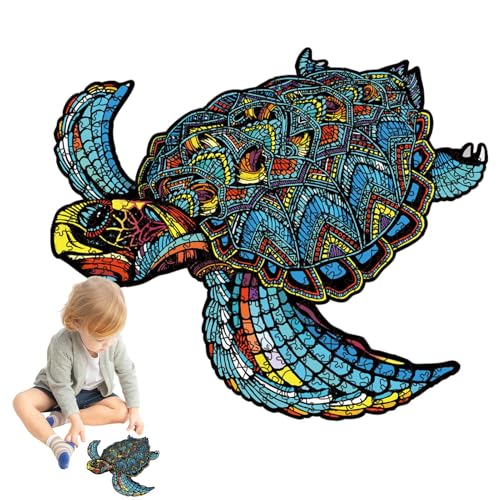 Schildkröte Puzzle, Meeresschildkröte Puzzles, lustige Tier Holz Puzzles, unregelmäßige holzgeschliffene Puzzle Lernspielzeug für Weihnachten Thanksgiving Day Geburtstag Halloween Schildkröte Puzzle, Meeresschildkröte Puzzles, lustige Tier Holz Puzzles, unregelmäßige holzgeschliffene Puzzle Lernspielzeug für Weihnachten Thanksgiving Day Geburtstag Halloween von Ynnhik