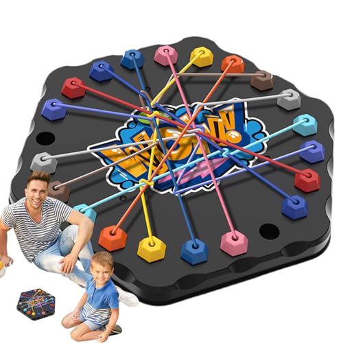 Seil-Puzzle Spiel - Herausforderung Puzzle Strategy Board Spiel Untying Seil - Nacing Otangling Spielzeug Parent Kind Interaktion Training Saite für HeLogische Argumentationsübungen: Verbessern Sie Seil-Puzzle Spiel - Herausforderung Puzzle Strategy Board Spiel Untying Seil - Nacing Otangling Spielzeug Parent Kind Interaktion Training Saite für HeLogische Argumentationsübungen: Verbessern Sie von Ynnhik