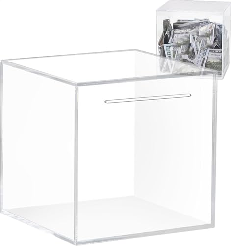 Sparschwein aus Acryl, transparent, Acryl-Sparschwein, Nicht zu öffnendes Spardose - Zum Öffnen muss die Spardose aufgebrochen Werden, Weihnachts- und Geburtstagsgesche Sparschwein aus Acryl, transparent, Acryl-Sparschwein, Nicht zu öffnendes Spardose - Zum Öffnen muss die Spardose aufgebrochen Werden, Weihnachts- und Geburtstagsgesche von Ynnhik