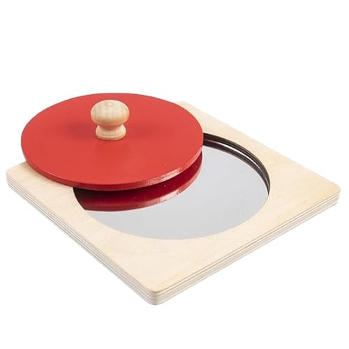 Spiegel Puzzle, Kinder Spiegel Spielzeug - Bunte Spiegel Spielzeug,Puzzle sensorisches Spielzeug, Holzpuzzle mit geometrischer Form, sensorisches Spielzeugbewusstsein, Lenkrad Design für alle Spiegel Puzzle, Kinder Spiegel Spielzeug - Bunte Spiegel Spielzeug,Puzzle sensorisches Spielzeug, Holzpuzzle mit geometrischer Form, sensorisches Spielzeugbewusstsein, Lenkrad Design für alle von Ynnhik
