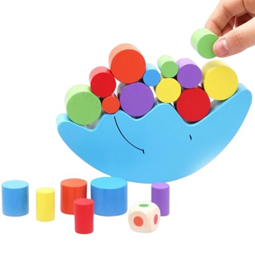 Stapeln Spielzeug für Kleinkinder, Bausteine aus Holz, Tragbare STEM Bausteine Spielzeug, Lernaktivitäten im Kindergarten, Balance-Spiele für Kleinkinder, Lern- und Lernspielzeug für Kinder Stapeln Spielzeug für Kleinkinder, Bausteine aus Holz, Tragbare STEM Bausteine Spielzeug, Lernaktivitäten im Kindergarten, Balance-Spiele für Kleinkinder, Lern- und Lernspielzeug für Kinder von Ynnhik