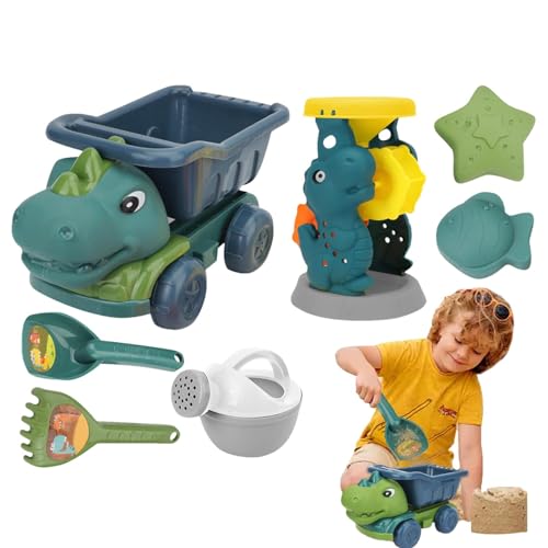 Strandspielzeuge Set - Sand Spielzeug für Kinder, Dinosaurier Dump LKW Sandbox Spielzeug | Beach Sand Spielzeug Strandspielzeuge Set - Sand Spielzeug für Kinder, Dinosaurier Dump LKW Sandbox Spielzeug | Beach Sand Spielzeug von Ynnhik