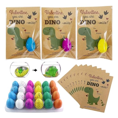 Wachsende Hatch Eier - Wassererweiterung, Surprise Spielzeugfiguren | Bunte Dinosaurier-Babys, interaktive Lernaktivität, einfach einweichen zu Hatch, Große Wissenschaft Bildung Wachsende Hatch Eier - Wassererweiterung, Surprise Spielzeugfiguren | Bunte Dinosaurier-Babys, interaktive Lernaktivität, einfach einweichen zu Hatch, Große Wissenschaft Bildung von Ynnhik