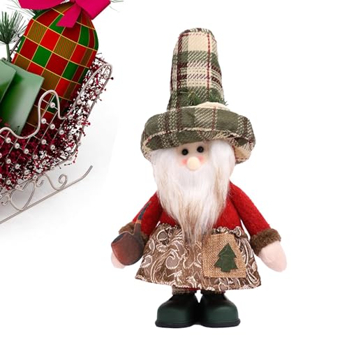 Weihnachtsmann Dekoration, Weihnachtsmann, Vintage Plüschtiere, Party Dekoration Accessoires, Urlaub Centerpieces Sammlerfigur für Tischregal Nächte Weihnachtsmann Dekoration, Weihnachtsmann, Vintage Plüschtiere, Party Dekoration Accessoires, Urlaub Centerpieces Sammlerfigur für Tischregal Nächte von Ynnhik
