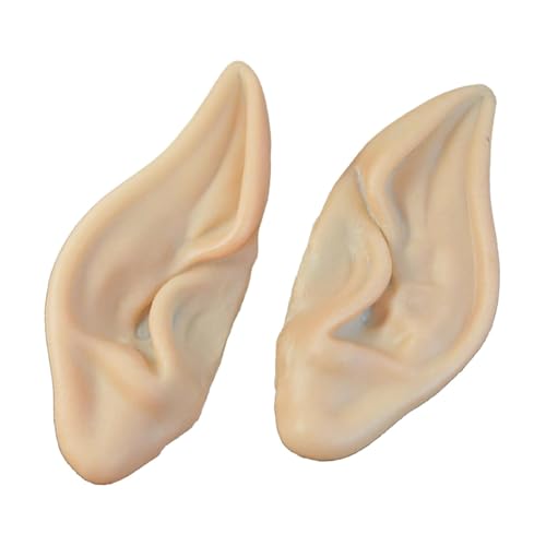 Ynnhik Elfenohr | Weiche -Ohren gut gemacht, Hervorragende Verarbeitung Fairy Ear Seconds to Elf, schöne verträumte Vampirohren verkleiden Cosplay-Accessoires für Halloween von Ynnhik