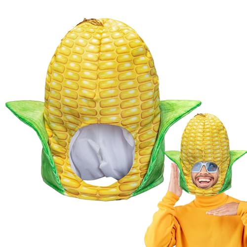 Ynnhik Maiskolbenhut, Kid-Maishut, Plüsch einzigartige kreative Bauernhaus Hut Cosplay Zubehör für Erntefeste Ynnhik Maiskolbenhut, Kid-Maishut, Plüsch einzigartige kreative Bauernhaus Hut Cosplay Zubehör für Erntefeste von Ynnhik