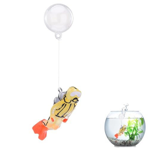 Ynnhik Schwimmende Aquariendekorationen, Resin Fish Drive Ball Dekorationen für Tank, Aquarium Dekoration Aquarium Taucher Aquarium Aquarium Taucher Schwimm Ornament Fisch Ynnhik Schwimmende Aquariendekorationen, Resin Fish Drive Ball Dekorationen für Tank, Aquarium Dekoration Aquarium Taucher Aquarium Aquarium Taucher Schwimm Ornament Fisch von Ynnhik