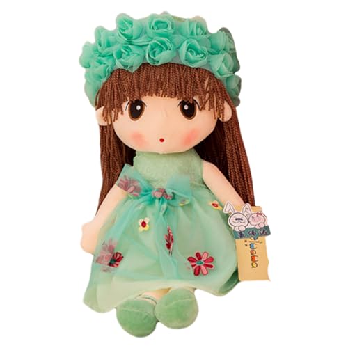 Ynnhik Süße weiche Stoffpuppe, Plüsch-Stoffpuppe - Niedliche ausgestopfte Prinzessinnen-Schlafspielzeuge,Plüschtier Mädchen Schlafpartner Prinzessin Puppenspielzeug für Kinder, Mädchen, von Ynnhik