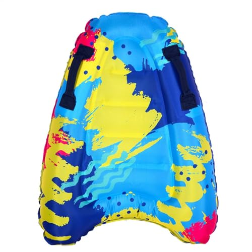 Ynnhik Tragbares aufblasbares Surfbrett - Aufblasbare Poolschwimmer mit Griffen, Sicherheits Strandschwimmer Surfbretter mit Griffen und Gürteln - Leichte Schwimmbretter für Kinder und Erwachsene Ynnhik Tragbares aufblasbares Surfbrett - Aufblasbare Poolschwimmer mit Griffen, Sicherheits Strandschwimmer Surfbretter mit Griffen und Gürteln - Leichte Schwimmbretter für Kinder und Erwachsene von Ynnhik