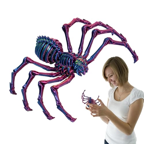 -gedruckte Spinne Spielzeug, Klapp Spinne,Executive Desktop-Spielzeug Riesenspinne | Stress Relief Schreibtisch Spielzeug Erwachsene Zappeln Spielzeug, Party Favors Für Geburtstag Halloween -gedruckte Spinne Spielzeug, Klapp Spinne,Executive Desktop-Spielzeug Riesenspinne | Stress Relief Schreibtisch Spielzeug Erwachsene Zappeln Spielzeug, Party Favors Für Geburtstag Halloween von Ynnhik