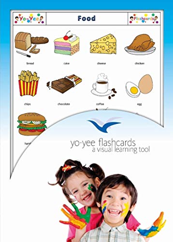 Food and Drinks Flashcards in English - Nahrung und Essen - Bildkarten in Englisch für den Englischunterricht von Yo-Yee Flashcards