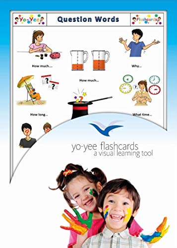 Question Words Flash Cards - Fragewörter - Bildkarten in Englisch für den Sprachunterricht von Yo-Yee Flashcards