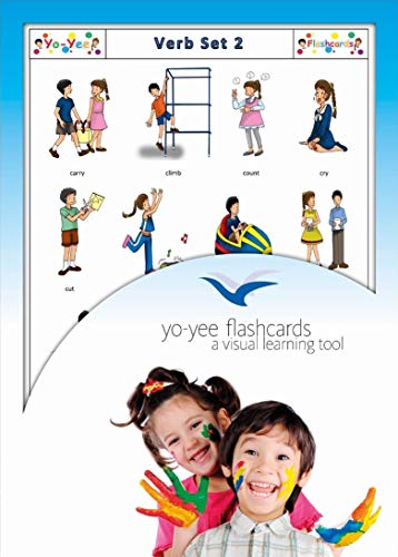 Verbs Flashcards in English - Set 2 - Verben 2 - Bildkarten in Englisch für den Sprachunterricht Verbs Flashcards in English - Set 2 - Verben 2 - Bildkarten in Englisch für den Sprachunterricht von Yo-Yee Flashcards