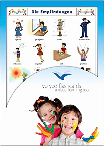 Yo-Yee Flashcards Bildkarten Gefühle und Empfindungen - Für Kita, Kindergarten und Grundschule von Yo-Yee Flashcards