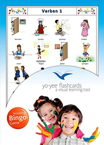 Yo-Yee Flashcards Bildkarten Verben mit Bingospiel für den Sprachunterricht - Set 1 - Zur Sprachförderung in Kita, Kindergarten, Schulen und Logopädie Yo-Yee Flashcards Bildkarten Verben mit Bingospiel für den Sprachunterricht - Set 1 - Zur Sprachförderung in Kita, Kindergarten, Schulen und Logopädie von Yo-Yee Flashcards