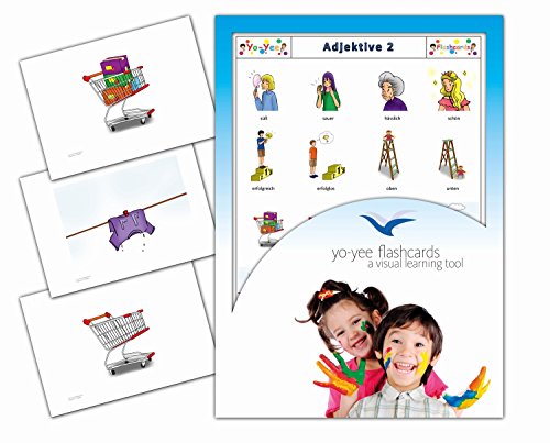 Yo-Yee Flashcards Bildkarten für den Deutschunterricht - Adjektive 2 - Erweitere spielerisch Grundwortschatz, Satzbau und Grammatik - Für Kita, Kindergarten, Grundschule oder Logopädie Yo-Yee Flashcards Bildkarten für den Deutschunterricht - Adjektive 2 - Erweitere spielerisch Grundwortschatz, Satzbau und Grammatik - Für Kita, Kindergarten, Grundschule oder Logopädie von Yo-Yee Flashcards