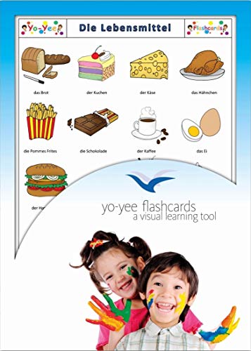 Yo-Yee Flashcards Bildkarten für den Deutschunterricht - Essen und Trinken -Für Sprachunterricht und Sprachförderung von Yo-Yee Flashcards